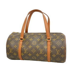 Louis Vuitton Monogram Papillon Handbag Brown